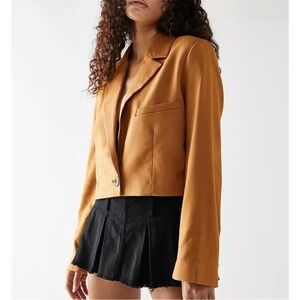 We The Free Block Party Cropped Blazer